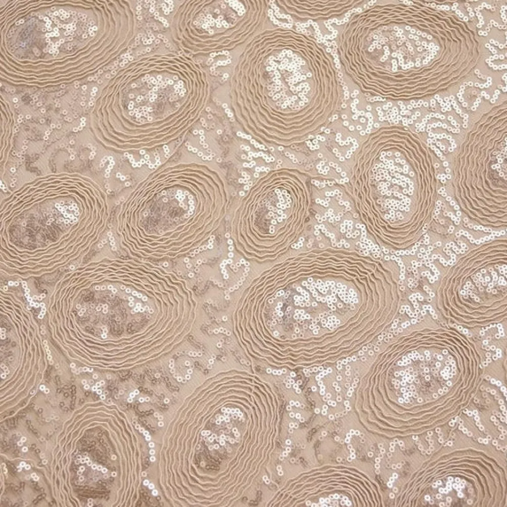 Sienna Design Table Linen in Champagne