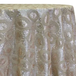 Sienna Design Table Linen in Champagne