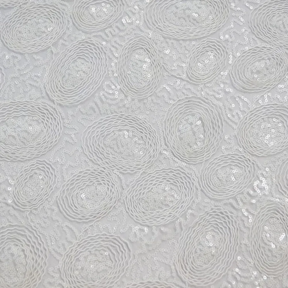 Sienna Design Table Linen in White and White