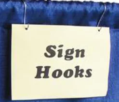 Sign Hooks - S Hooks (12 Pack)