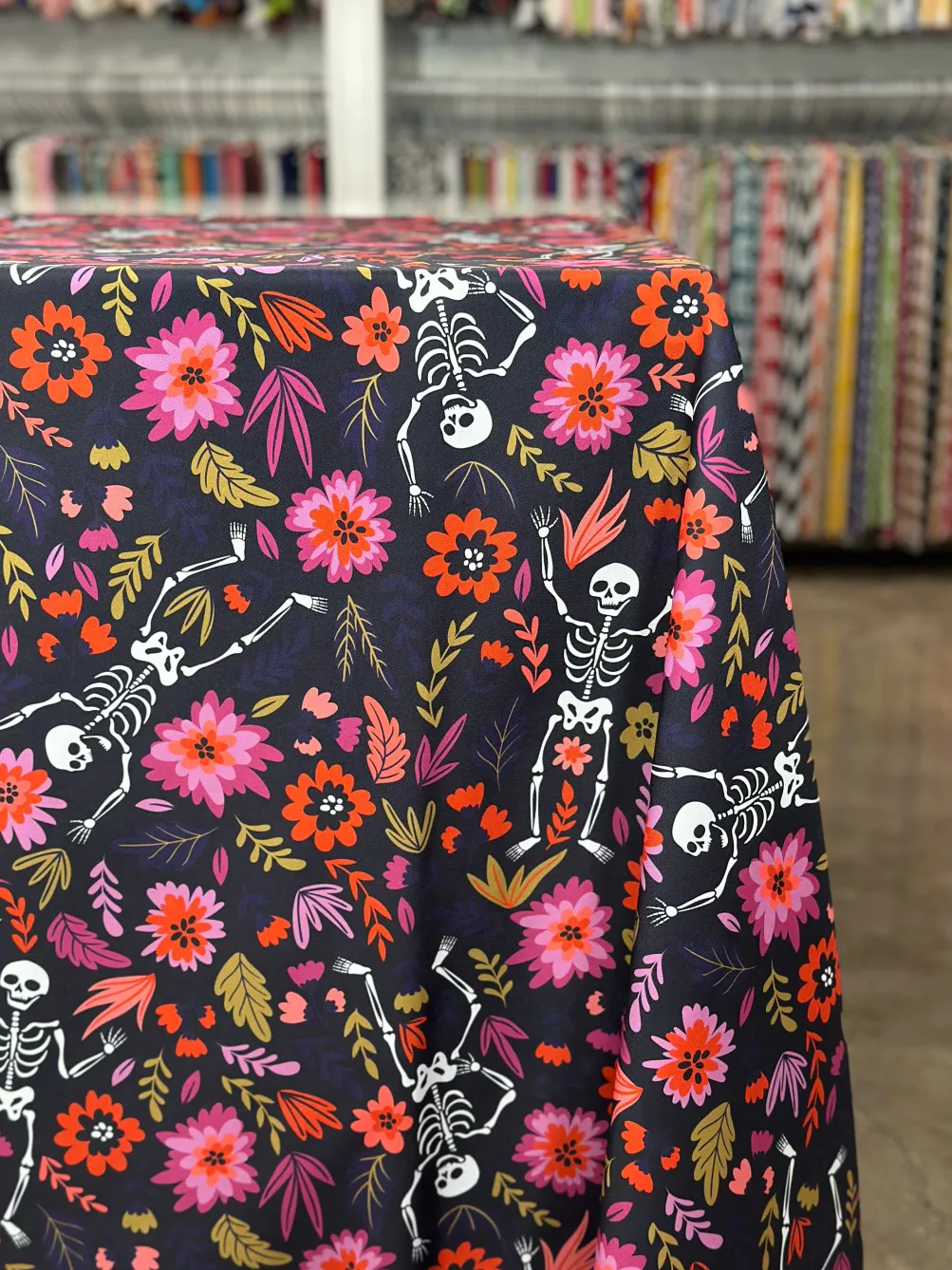 Skeleton Garden (Poly Print) Table Linen
