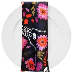Skeleton Garden (Poly Print) Table Napkin