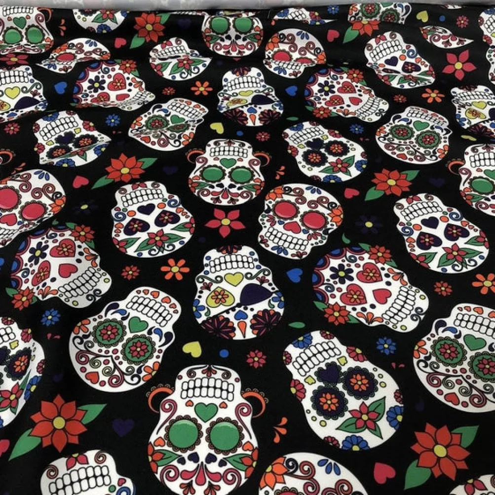 Skull Candy (Poly Print) Table Linen