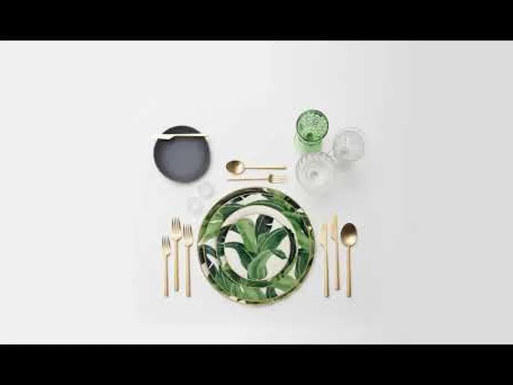 Solaris - Glass Charger Plate in Black (Item # 0426)