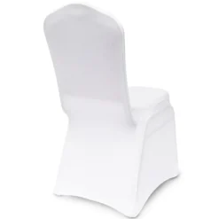 Spandex Banquet Chair Cover in White