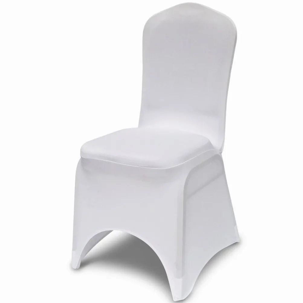Spandex Banquet Chair Cover in White