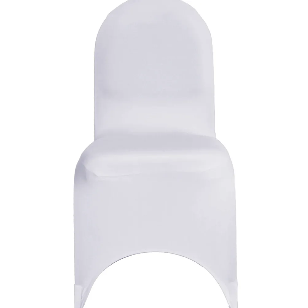 Spandex Banquet Chair Cover in White