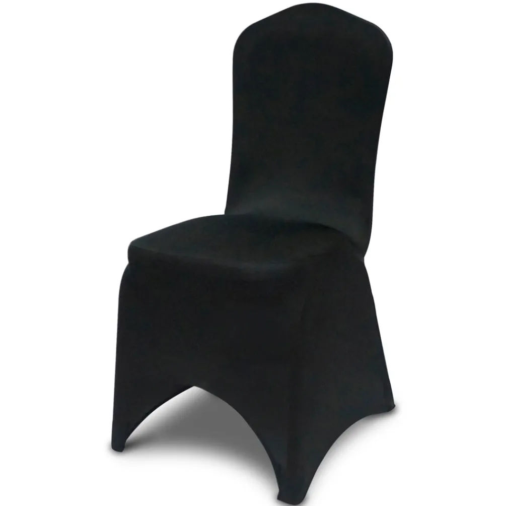 Spandex Banquet Chair Cover in Black