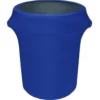 Spandex 32 Gallon Trash Can Cover in Royal