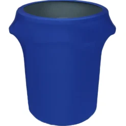 Spandex 32 Gallon Trash Can Cover in Royal