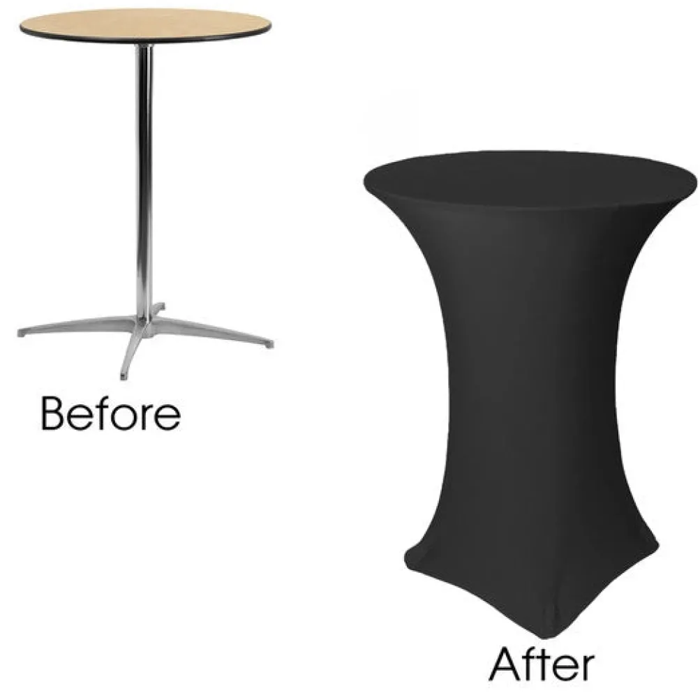 Spandex (30"x42") Highboy Cover in Black