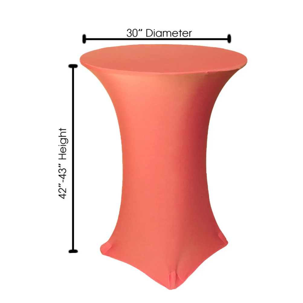 Spandex (30"x42") Highboy Cover in Coral