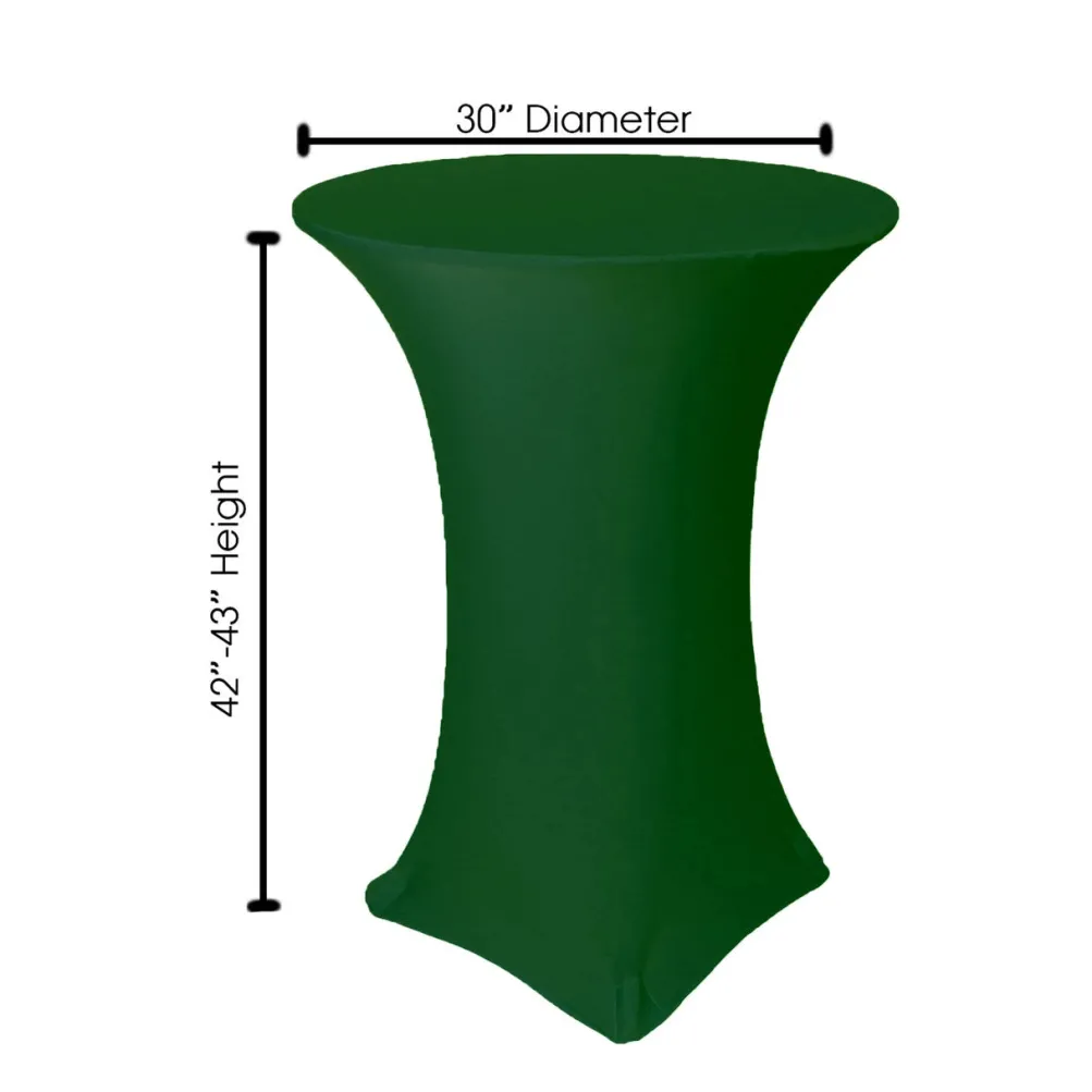 Spandex (30"x42") Highboy Cover in Hunter Green