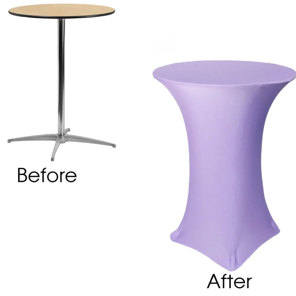 Spandex (30"x42") Highboy Cover in Lavender