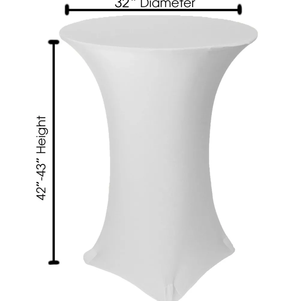 Spandex (32"x42") Highboy Cover in White