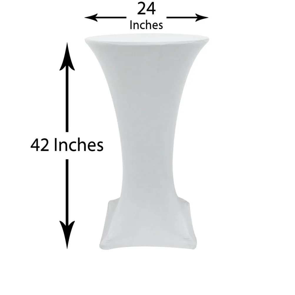 Spandex (24"x42") Highboy Cover in White