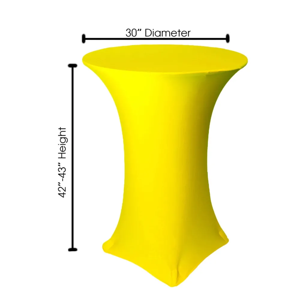 Spandex (30"x42") Highboy Cover in Yellow