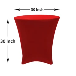 Spandex (30"x30") Lowboy Cover in Red