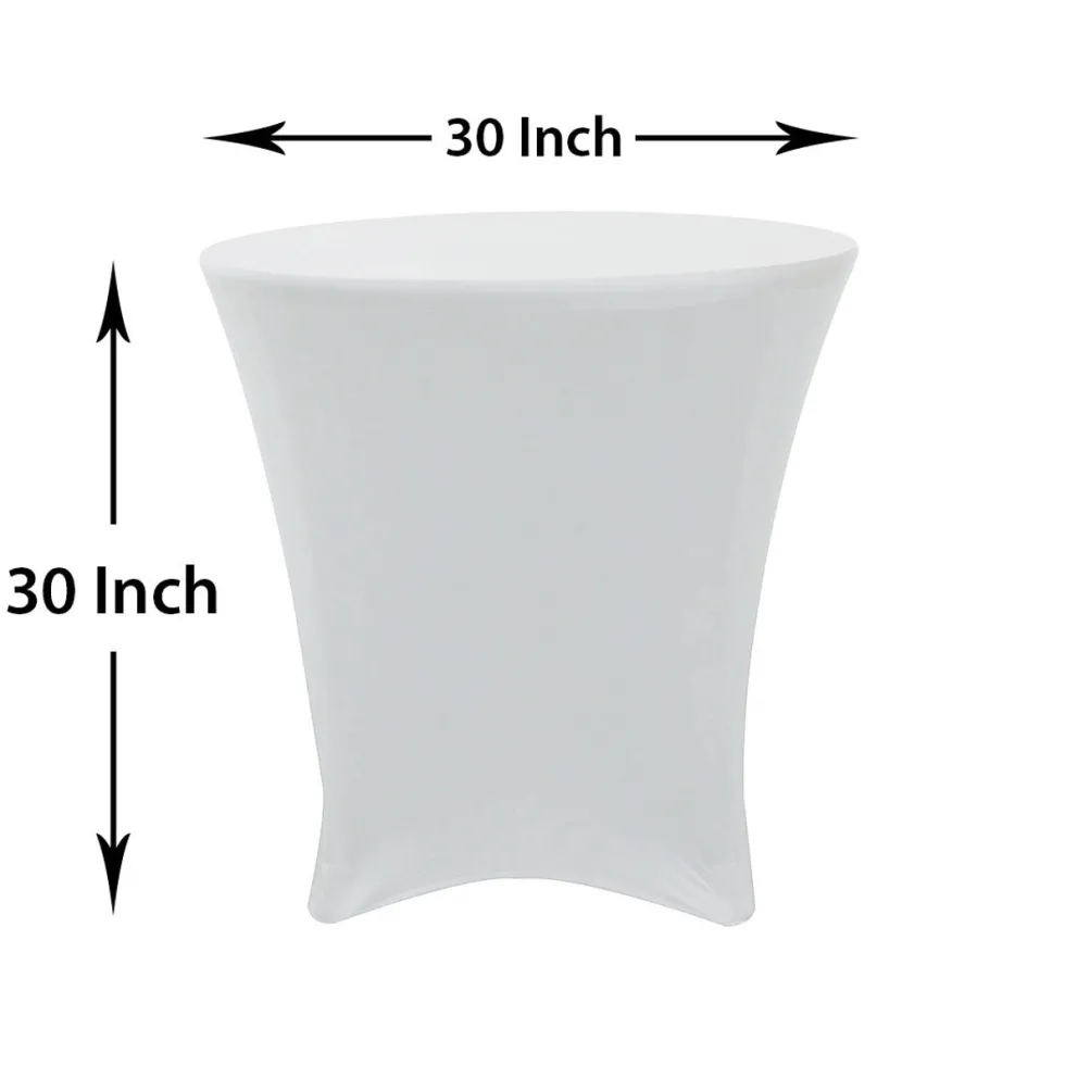 Spandex (30"x30") Lowboy Cover in White