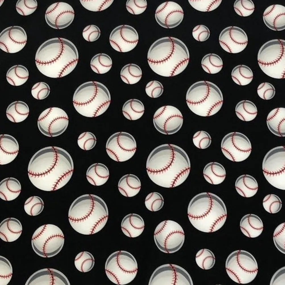 Sports (Poly Print) Table Linen Baseball