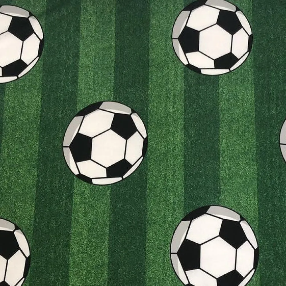 Sports (Poly Print) Table Linen Soccer