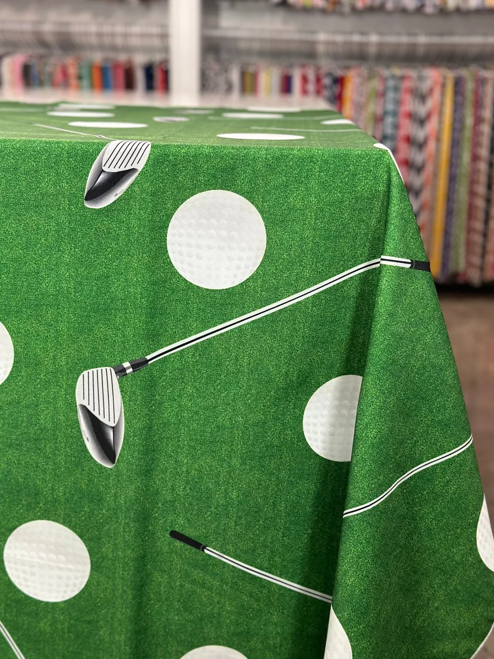 Sports (Poly Print) Table Linen Golf