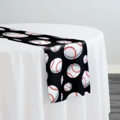 Sports (Poly Print) Table Runner in Baseball