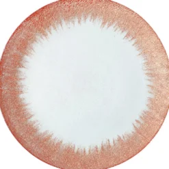 Stardust - Glass Charger Plate in Rose Gold (Item # 0277)