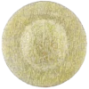 Static - Glass Charger Plate in Gold (Item # 0290)
