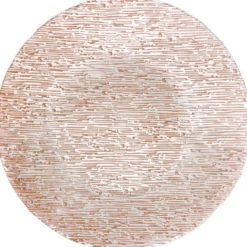Static - Glass Charger Plate in Rose Gold (Item # 0290)