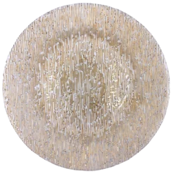 Static - Glass Charger Plate in Rose Gold (Item # 0290)