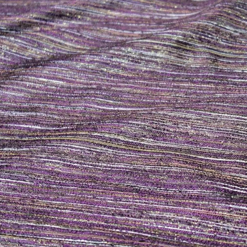 Sterling Jacquard Table Linen in Plum