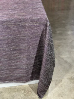 Sterling Jacquard Table Linen in Plum