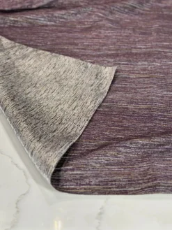 Sterling Jacquard Table Linen in Plum