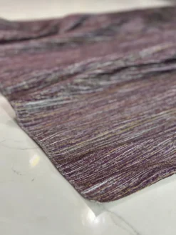 Sterling Jacquard Table Linen in Plum