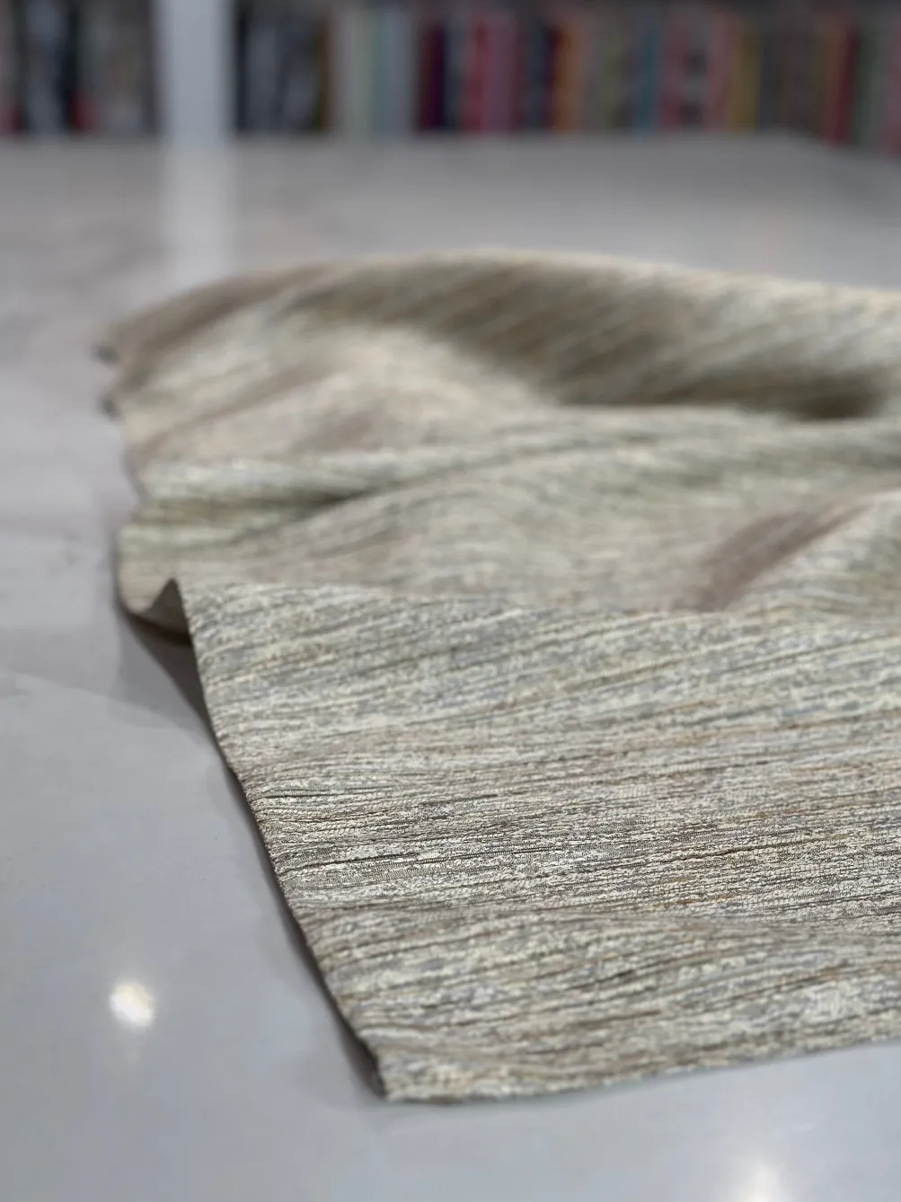 Sterling Jacquard Table Linen in Ivory