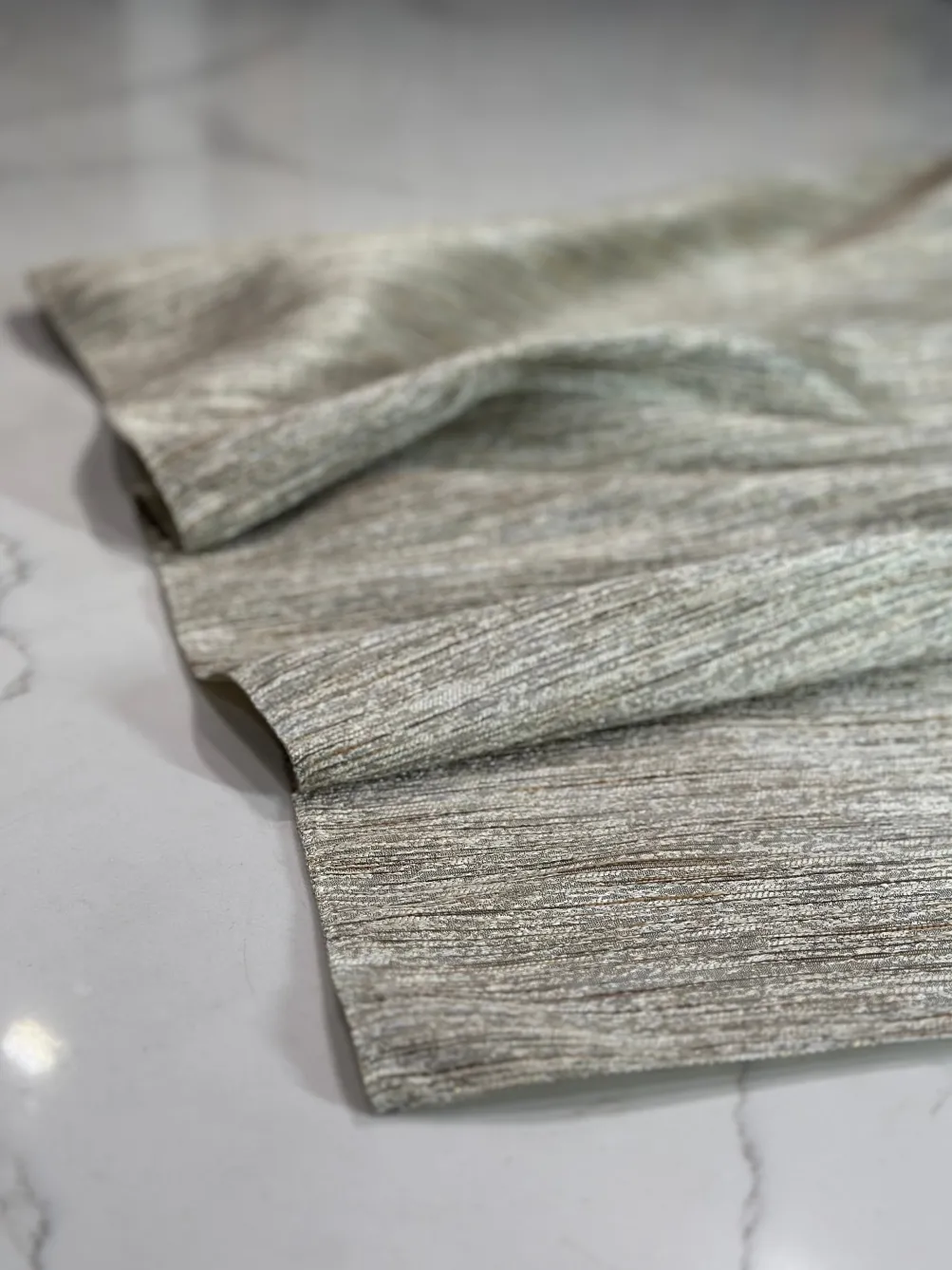 Sterling Jacquard Table Linen in Taupe