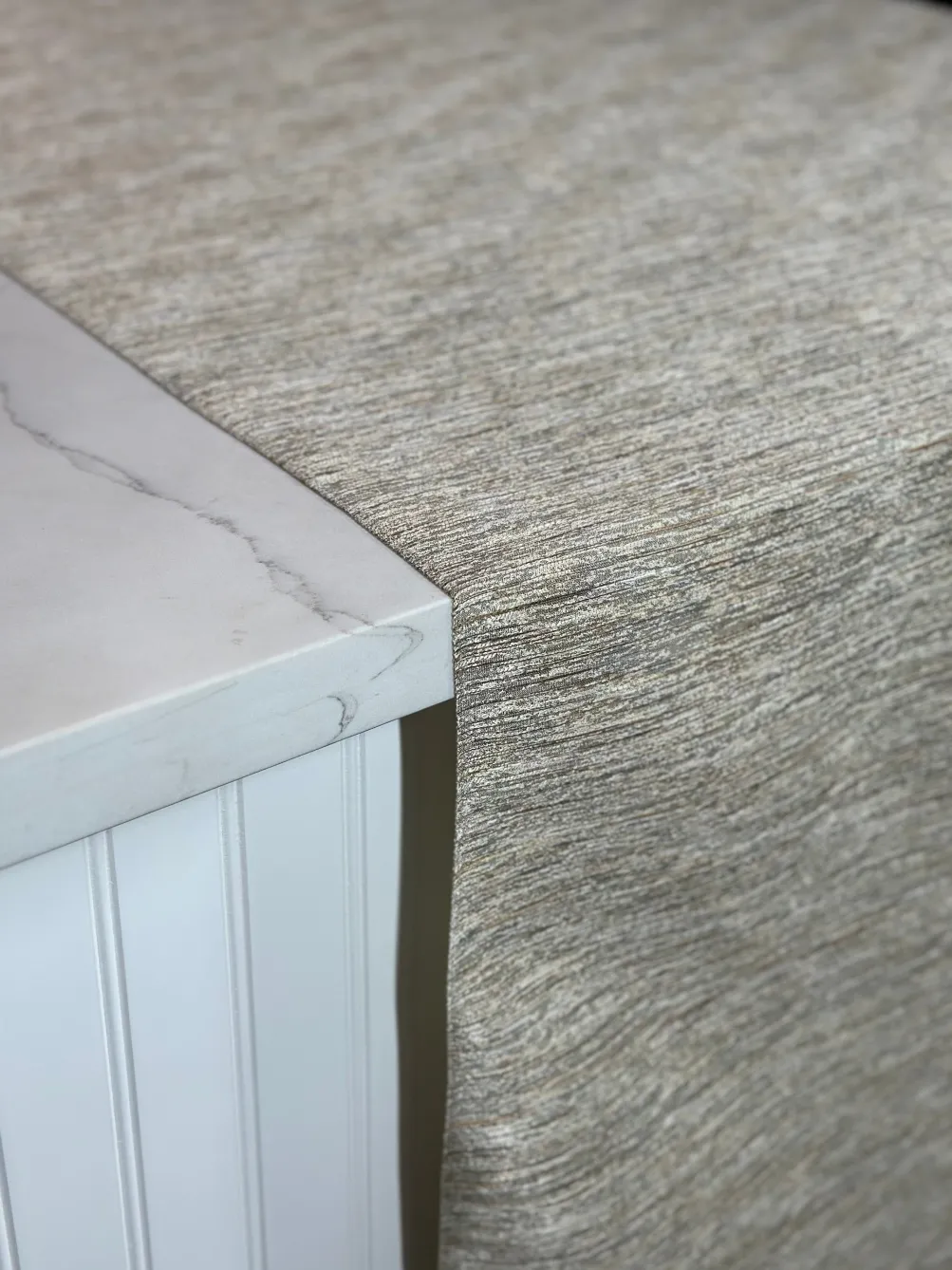 Sterling Jacquard Table Linen in Taupe