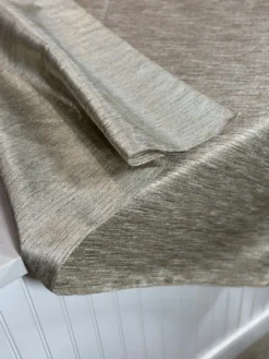 Sterling Jacquard Table Linen in Taupe