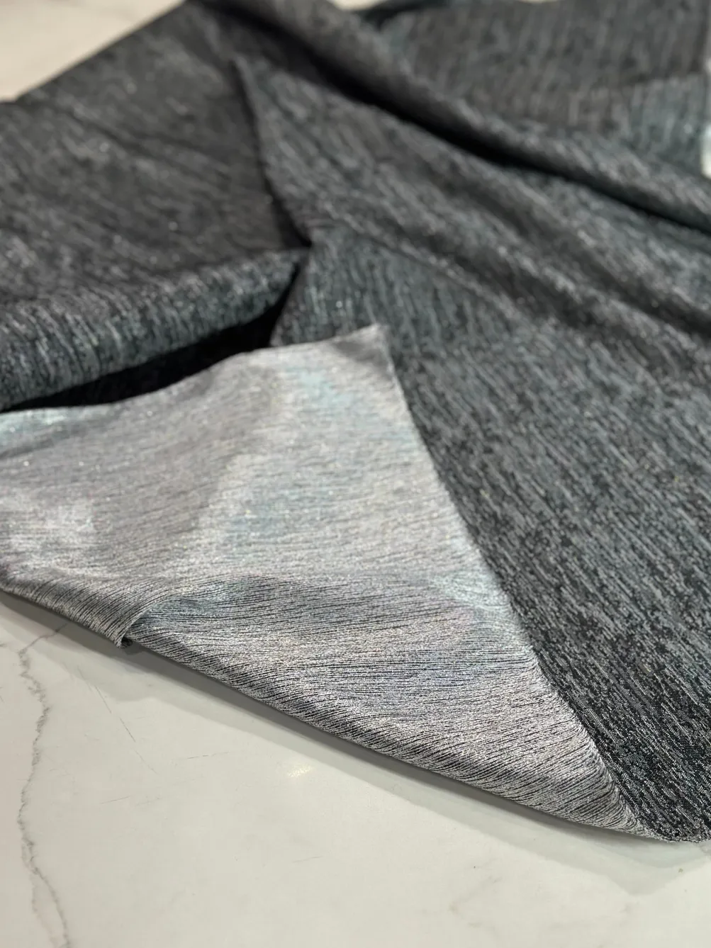 Sterling Jacquard Table Linen in Black