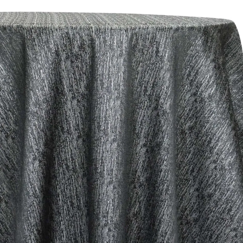 Sterling Jacquard Table Linen in Black