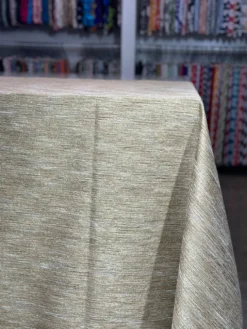 Sterling Jacquard Table Linen in Gold