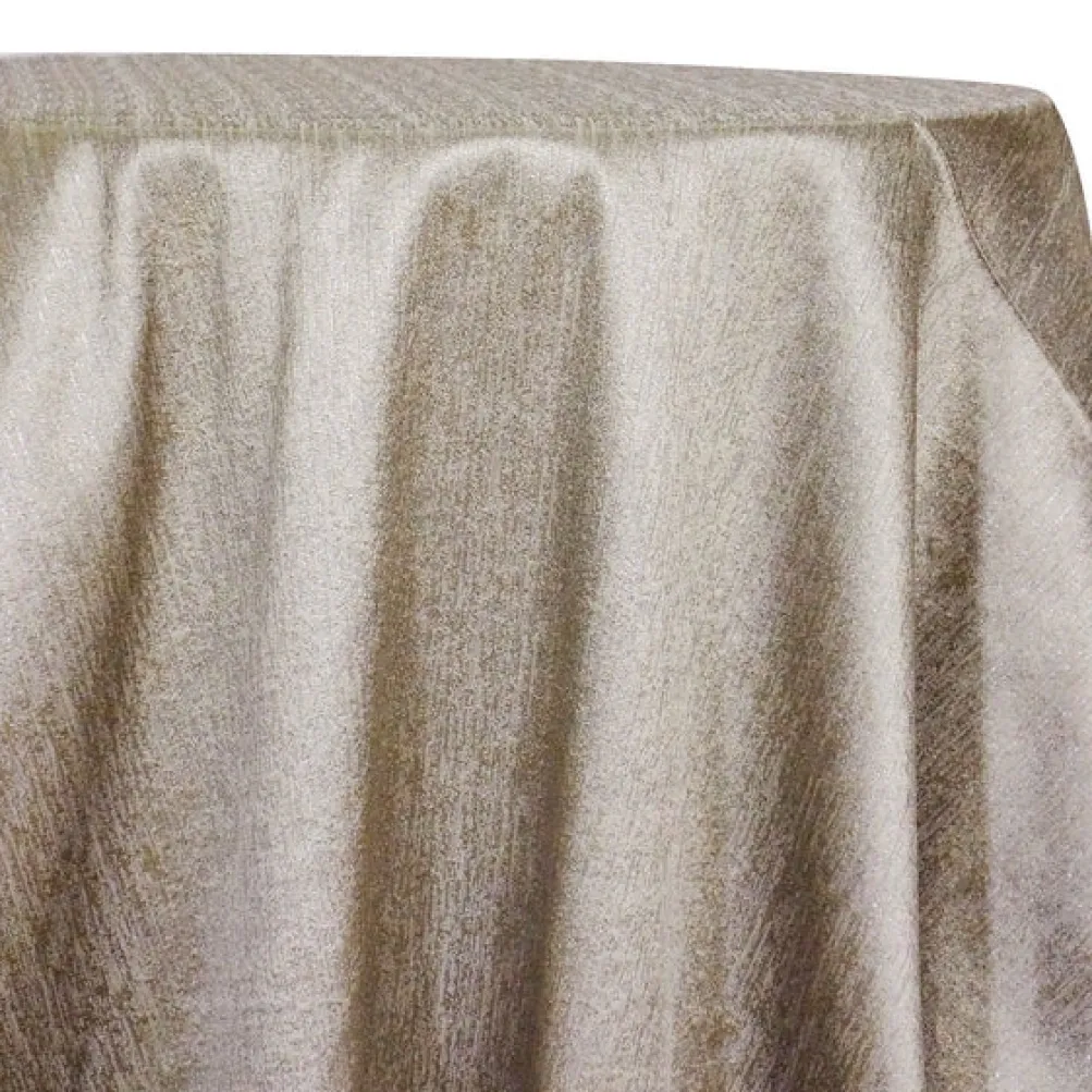 Sterling Jacquard Table Linen in Gold
