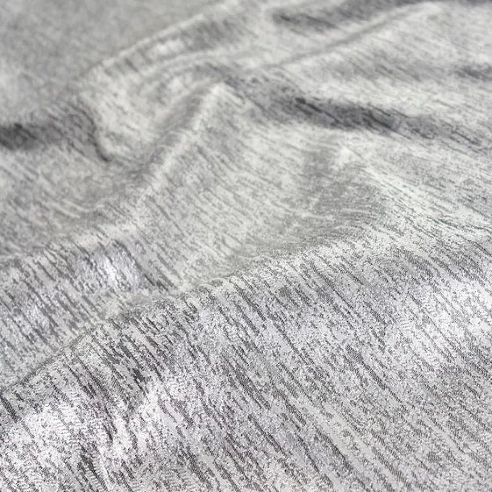 Sterling Jacquard Table Linen in Silver