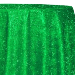 String Metallic Table Linen in Green