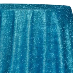 String Metallic Table Linen in Turquoise