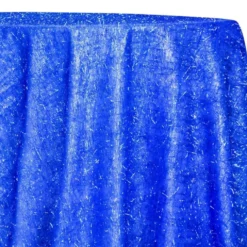 String Metallic Table Linen in Royal