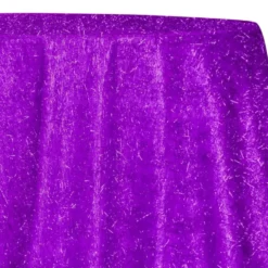 String Metallic Table Linen in Purple