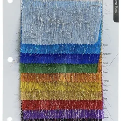 String Metallic Table Runner in Rainbow