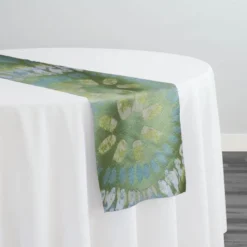 Sundaze Jacquard (Reversible) Table Runner in Yellow and Blue